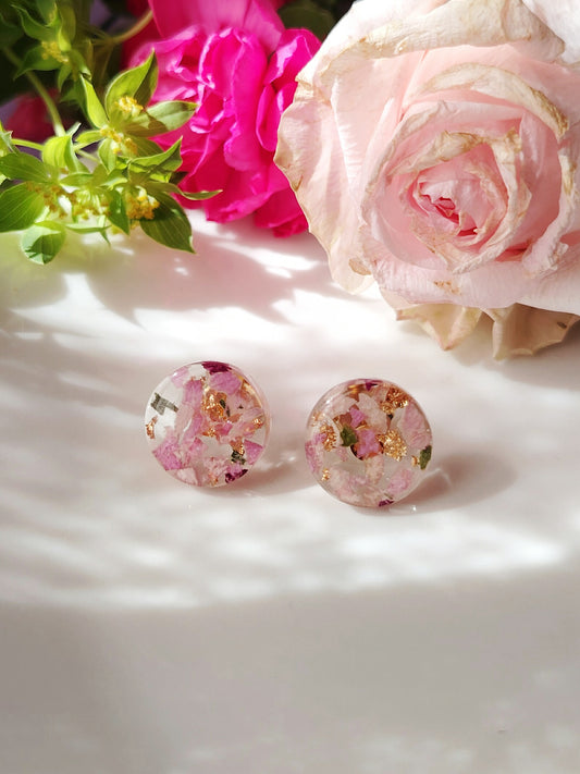 Ruususetti: riipus ja nappikorvikset