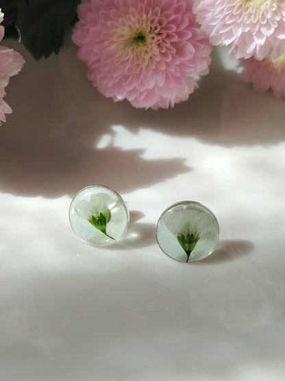 Kesäraunikki-nappikorvikset, eri värejä